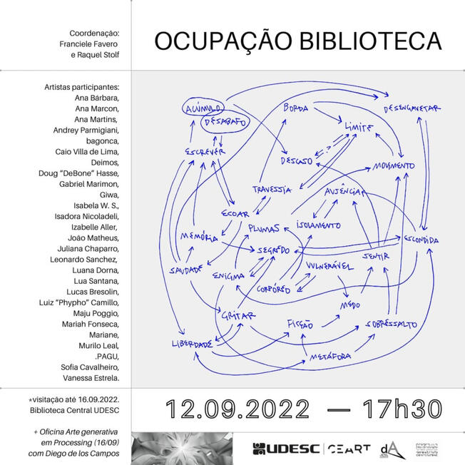 Pôster Ocupação Biblioteca